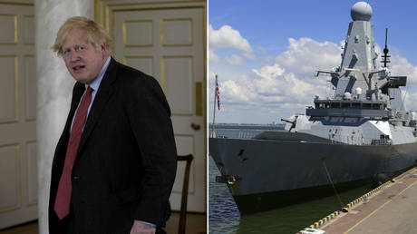 That sinking feeling: Boris Johnson&rsquo;s decision to send a warship to contested Crimea shows lonely Brexit Britain is lost at sea