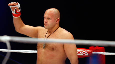 MMA legend Fedor Emelianenko will headline a Bellator MMA event in Moscow in October. © Sputnik