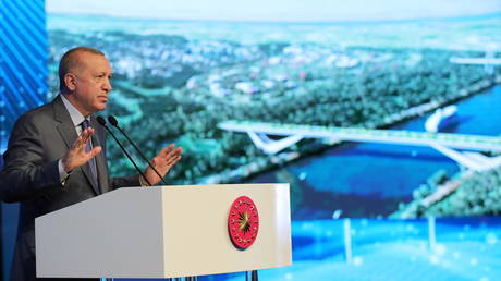 Turkey&rsquo;s Erdogan launches construction of Istanbul canal megaproject, says it will be completed in six years