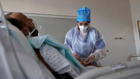 FILE PHOTO. Hospital in Valenciennes, France. © Reuters / Pascal Rossignol