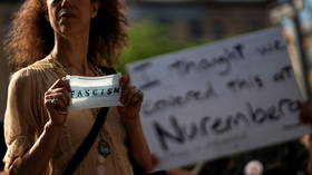 ‘Fire Fauci!’ Protesters flock to Harlem church-turned-vaccination site during visit of coronavirus tsar & Jill Biden (VIDEO)