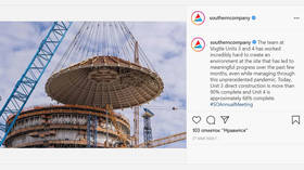 After multiple delays and cost overruns, US’ only under-construction nuclear power plant faces… MORE delays and cost overruns