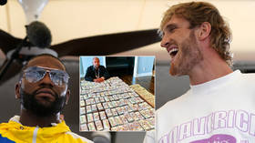 Floyd Mayweather & Logan Paul rake it in for boxing stunt with ‘more than a million views’ of wallet-punishing pay-per-view fight