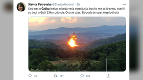 At least 3 injured & evacuation ordered after blasts rock Serbian ammunition factory for 2nd time in a MONTH (VIDEOS)