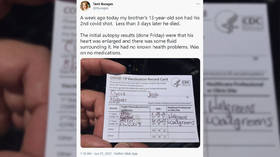 Viral Twitter post claims 13yo died of ‘cardiac event’ as doctors consider link between rare heart condition & vaccine in boys