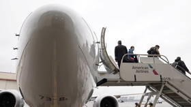 US airlines and crew unions call on Biden administration to JAIL unruly passengers amid surging in-flight violence