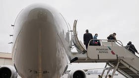 US airlines and crew unions call on Biden administration to JAIL unruly passengers amid surging in-flight violence