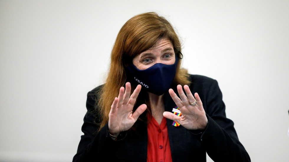 Trust women to deliver peace, 'military interventionist' Samantha Power says, gets reminded of her own history of promoting war