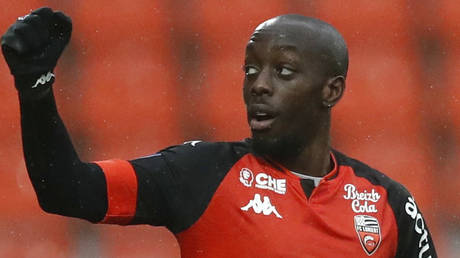 Lorient forward Yoane Wissa © Stephane Mahe / Reuters