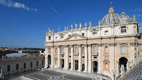 FILE PHOTO: St. Peter's Basilica in the Vatican.