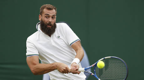 French tennis flop Paire escapes fine after being heckled for ‘not trying’ and code violation at Wimbledon