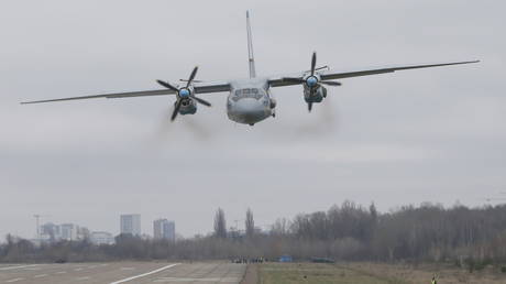 FILE PHOTO: An Antonov An-26 aircraft