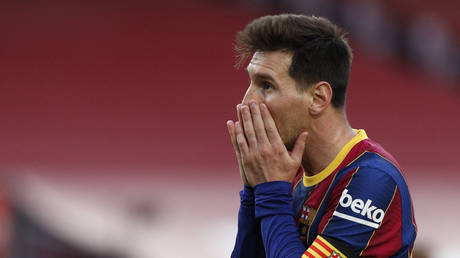 A Messi situation: Barcelona could LOSE free agent Lionel Messi as club &lsquo;unable to register players&rsquo; due to financial woes
