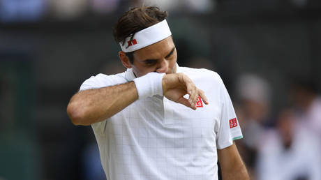 Roger and out: Federer suffers historic Wimbledon low as he gets dumped out by Poland&rsquo;s Hubert Hurkacz
