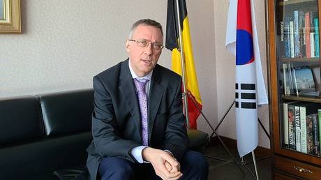 Belgium&rsquo;s South Korea envoy recalled &lsquo;without delay&rsquo; after wife&rsquo;s SECOND brawl with locals