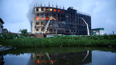 Over 50 killed, dozens injured & many feared trapped in Bangladesh factory fire