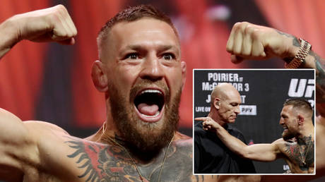 Conor McGregor has been involved in an acrimonious weigh-in ahead of UFC 264 © Steve Marcus / Reuters