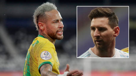 &lsquo;Our friendship is on the line&rsquo;: Neymar warns &lsquo;great friend&rsquo; Lionel Messi as pair face tantalizing Copa America final showdown