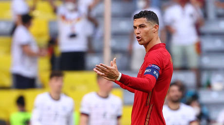 &lsquo;Where is the GOAT?&rsquo;: Ronaldo fans SEETHING as Golden Boot winner left out of Euro 2020 Team of the Tournament