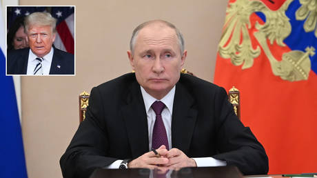 Kremlin says claims Putin ordered campaign to put Trump in power are &lsquo;fundamentally untrue&rsquo; after supposed expose in The Guardian