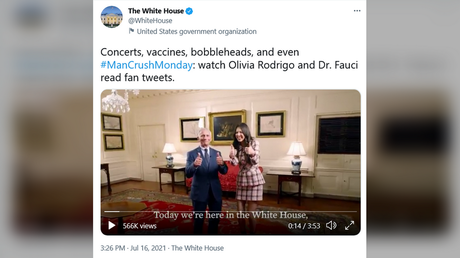 © Twitter/The White House