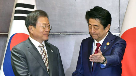 Top diplomat&rsquo;s comment on Moon &lsquo;masturbating&rsquo; causes scandal as South Korea summons Japanese envoy