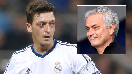 Real Madrid president: Jose Mourinho told Mesut Ozil his girlfriend had been &lsquo;f*cked by all of Inter including the coaching staff&rsquo;