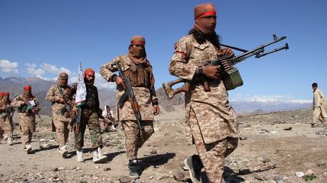 FILE PHOTO. Afghan Taliban fighters. © Getty Images / NurPhoto