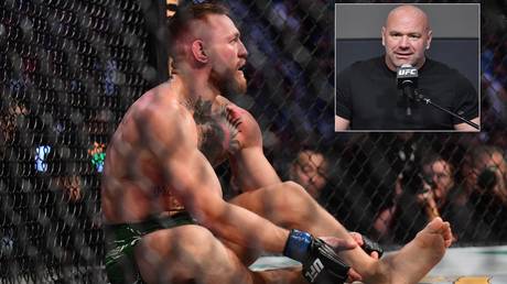 Conor McGregor has &lsquo;chronic arthritis in ankles&rsquo;, requested to use tape before ugly UFC 264 loss to Poirier &ndash; UFC boss White