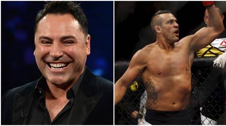 Oscar De La Hoya is set to meet Vitor Belfort in an official boxing bout. © USA Today Sports / Reuters