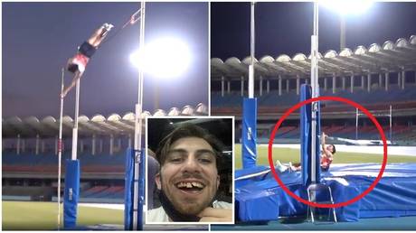 GB pole vaulter Harry Coppell suffered the injury during preparations for Tokyo 2020. © Twitter @Harry_Coppell