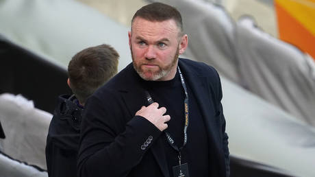 Derby County manager Wayne Rooney at last season's Europa League final © Aleksandra Szmigiel / Reuters