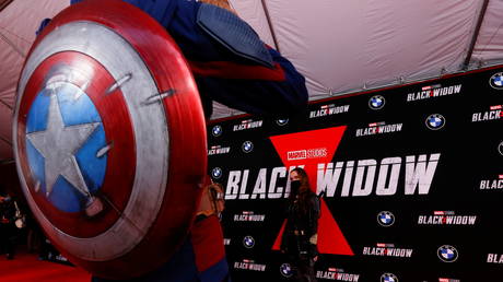 ‘Black Widow’ star Scarlett Johannsson is suing Disney over the movie’s release (FILE PHOTO)