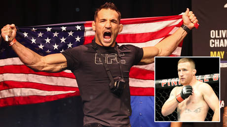 ‘The literal definition of violence’: Fightsfans licking their lips as Justin Gaethje and Michael Chandler set to clash at UFC 268