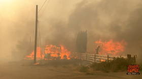 Canadian village WIPED OUT by fire amid extreme heat as 90% of homes, incl. critical infrastructure, is gone