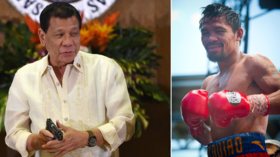 PacMan v Duterte Harry：这将是马尼拉真正的惊悚片，因为拳击手曼尼帕奎奥排队竞选总统
