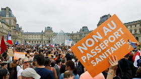 French hospital goes on INDEFINITE strike to protest Covid-19 vaccination mandate