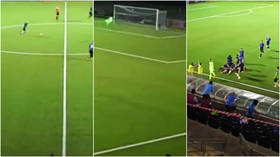 ‘Take a bow, son!’: Irish player scores dramatic 60-yard WONDERGOAL to level scores with the last kick of the game (VIDEO)
