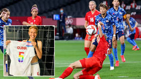 Non-binary women’s footballer who is first openly trans athlete at Olympic Games says they feel ‘proud’ but ‘aware of realities’