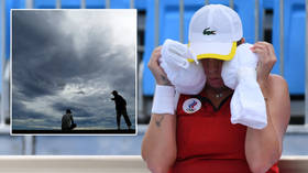 A tropical storm is going to hit Japan on Tuesday – and Olympic organizers are being accused of lying about extreme conditions
