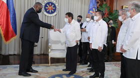 Duterte won’t scrap military pact with US despite prior threats, Philippines defense minister says during Pentagon chief’s visit