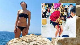 ‘I said yes’: Russian basketball beauty Anastasiia Logunova agrees to marry boyfriend after he proposes on her Olympic return