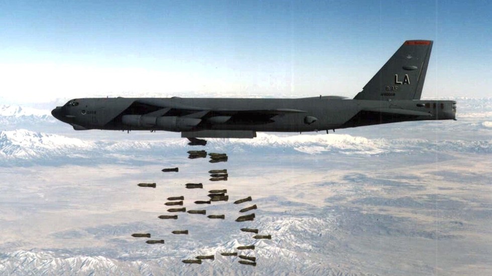 The richest and most war-mongering nation on Earth is still addicted to bombing poor, defenseless nations