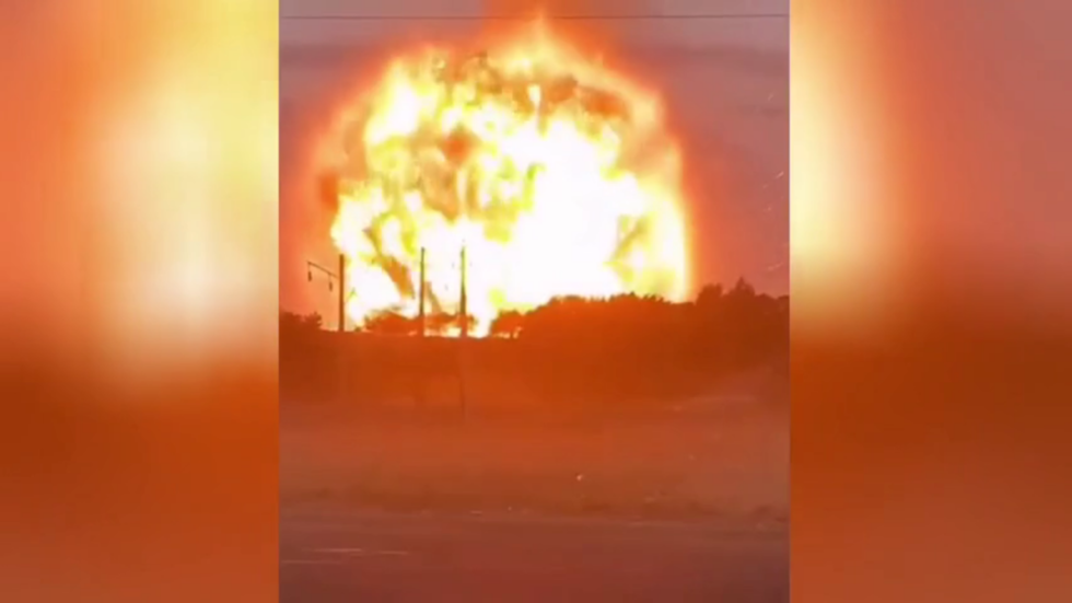 Massive explosion rocks Kazakh military base, as emergency workers scramble to battle massive blaze in Central Asian nation