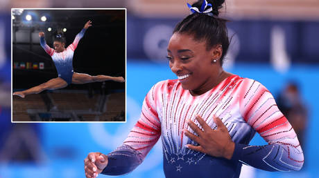 &lsquo;That&rsquo;s greatness&rsquo;: Sure-footed Simone Biles forgets troubles to win bronze for USA in final gymnastics showdown of Tokyo Olympics
