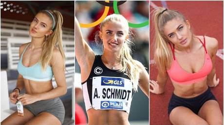 'World's Sexiest Athlete' Alica Schmidt has qualified for Germany's 2020 Olympic Games track team but fans are beginning to question whether she will make an appearance in Tokyo - Instagram / Alica Schmidt