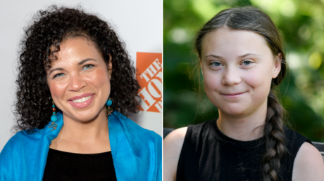 (L) Melina Abdullah. © Getty Images / Greg Doherty; (R) Greta Thunberg. © AFP / LIONEL BONAVENTURE