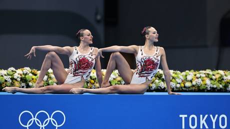 Awkward! Tokyo organizers apologize for announcing Ukraine swimmers as Russian at Olympic medal ceremony