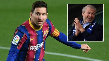 Reports in Spain have claimed Abramovich could move for Messi. © Reuters / AFP