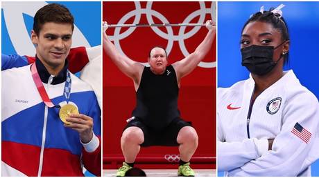 Evgeny Rylov, Laurel Hubbard and Simone Biles were just three of the athletes who made headlines at Tokyo 2020. Reuters